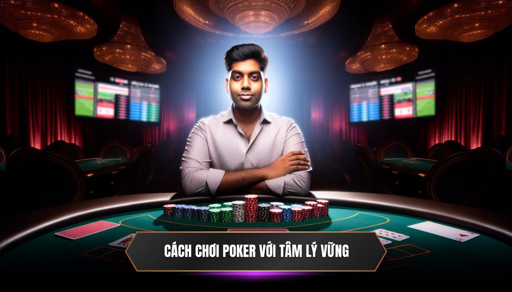 Cách chơi poker với tâm lý vững