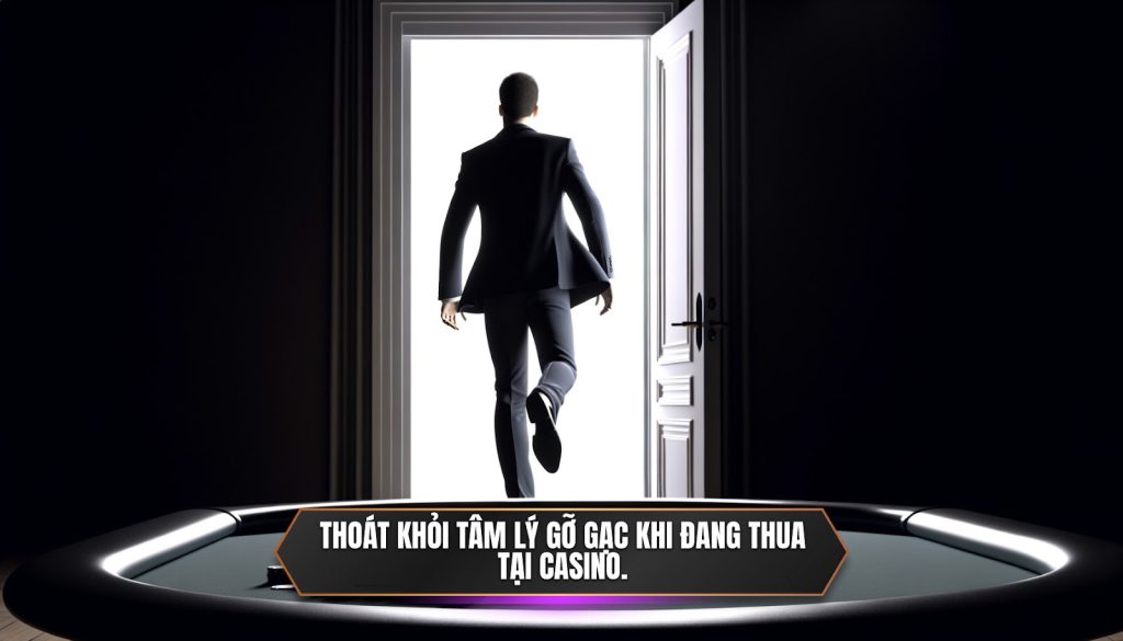 Thoát khỏi tâm lý gỡ gạc khi đang thua tại casino